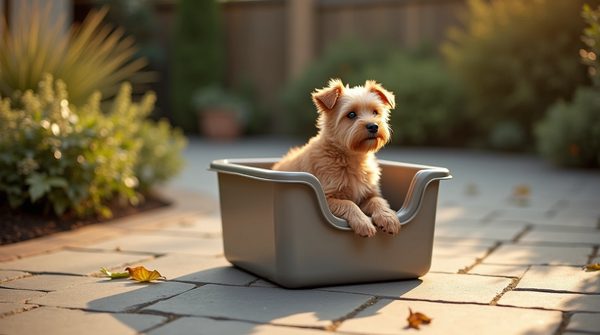 Litière d'extérieur pour chien : confort et praticité à petit prix